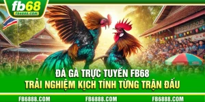 Đá gà trực tuyến FB68 - Trải nghiệm kịch tính từng trận đấu