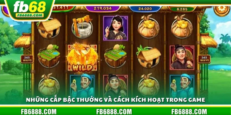 Những cấp bậc thưởng và cách kích hoạt trong game