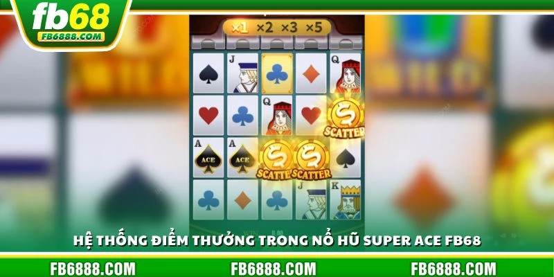 Hệ thống điểm thưởng trong nổ hũ Super ACE FB68